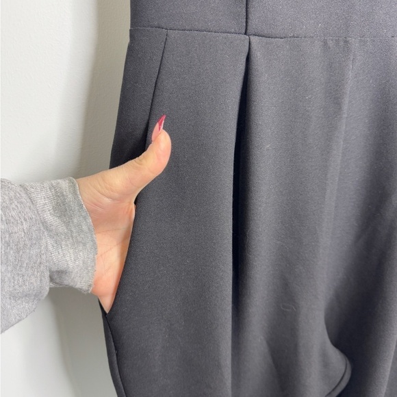 Try Me Firenze Black Women’s Jumpsuit with Pockets - Picture 3 of 10